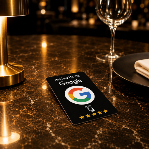 Karta NFC do Opinii Google